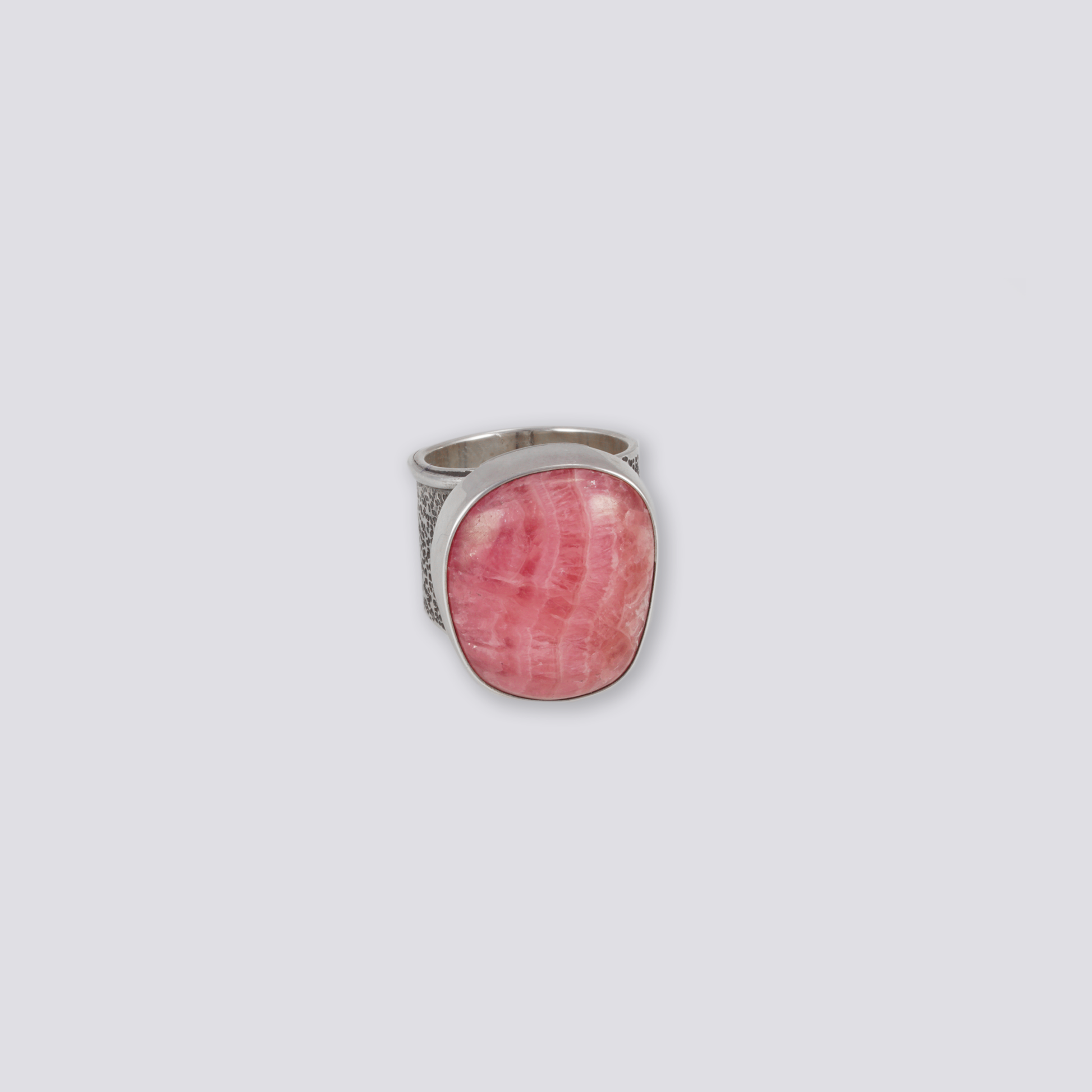 Rhodochrosite Sterling Silver Ring deals 57.75